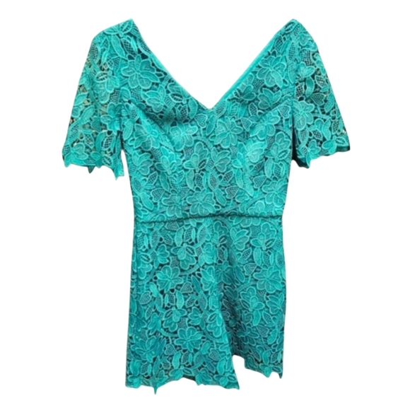 Trina Turk Romper Faraglioni Romper Marine / Aqua NWOT - Picture 5 of 16